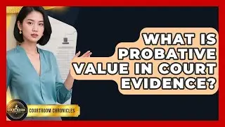What Is Probative Value In Court Evidence? - Courtroom Chronicles