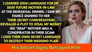 I Learned Sign Language Before My Wedding. At The Rehearsal Dinner, I Saw My Fianc&eacute; Sign His True..