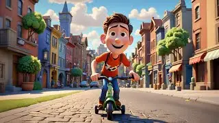 My Scooter Song | Ride and Glide Song for Kids | Fun Preschool Rhyme with Wheels and Movement