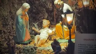 ITALY NAPOLI-CHIESA SAN NICOLA CARITA   &ldquo;Presepe&rdquo;
