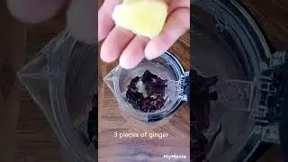 Hibiscus Sorrel Ginger ice tea