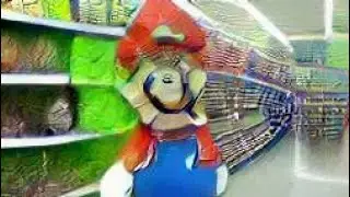 Mario Gets Sent To Walmart (Dall.e Mini Meme)
