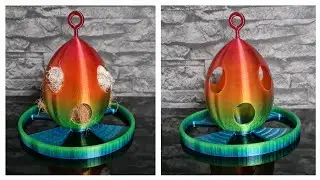Timelapse Nesting material dispenser PETG 3D Print