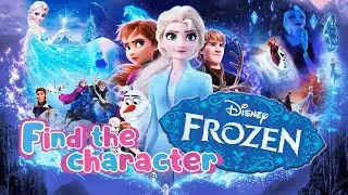 Find Frozen Game   Hide And Seek Challenge   Where's My Anna, Elsa and Olaf from Frozen Movie.