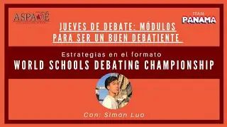 Estrategias en el formato World Schools Debating Championship