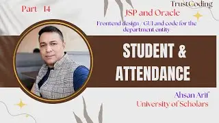 Student and Attendance Information Manipulation using JSP and Oracle of Attendance Management System
