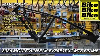 Ang Pinakapogi na 2026 MOUNTAINPEAK EVEREST XC MTB Frame Available sa Bike Bike Bike Imus Cavite!!!