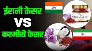 ईरानी केसर Vs कश्मीरी केसर | @TheHimachaliPodcaster
