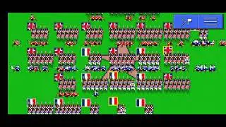 Pixel soldiers: waterloo:French young guard vs. British Guard infantry