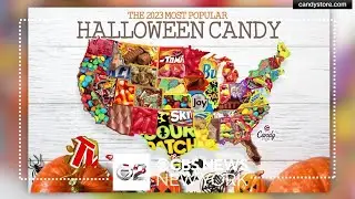 Bulk candy sales reveal states' favorite Halloween candy