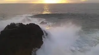20161022 Nazare Sunset - Swell
