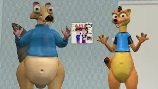 Byron and Scrat says Happy Birthday to 