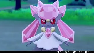 Diancie In Camp - Pokemon Sword & Shield