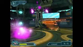I beat the B2 Brawler in less than 1 minute without getting hit in Ratchet & Clank: Going Commando