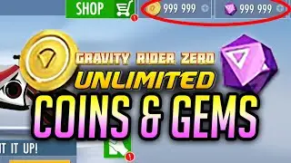 Gravity Rider Zero Cheat - Unlimited Free Coins & Gems Hack