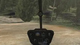 Helicopter Slope Operations - Flight Simulator
