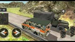 US Army Ambulance Driving Simulator 2020 - Soldier Rescue Duty - Android Gameplay