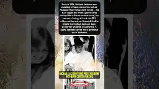 Michael Jackson Turns Pepsi Accident Into Burn Center for Kids