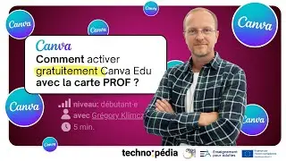 TUTO - Activer Canva Edu gratuitement avec votre carte PROF