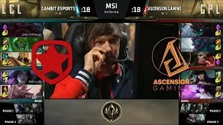 【2018MSI入圍賽】第一日 GMB(獨聯體) vs ASC(東南亞)