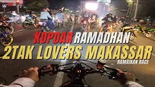 Ratusan Motor 2 tak Berkumpul‼️RAMADHAN KOPDAR 2 TAK LOVERS MAKASSAR || #motovlog