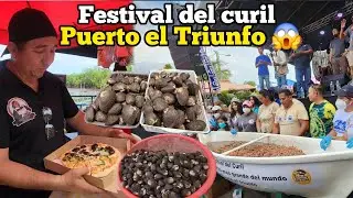 🚨9° FESTIVAL DEL CURIL EN PUERTO EL TRIUNFO USULUTAN EL SALVADOR 😱🇸🇻asi el ambiente