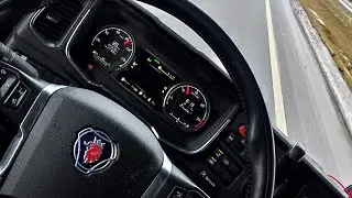 Новая машина. Scania R500.