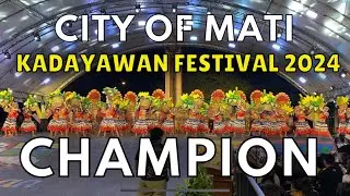 Kadayawan Festival 2024 Champion - Mati City Davao #kadayawanfestival2024