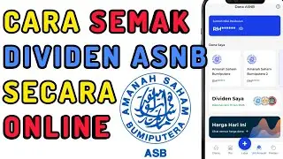 Cara Semak Dividen ASB 