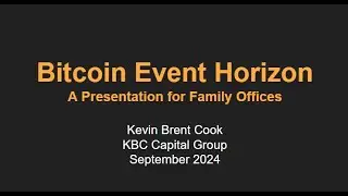 Bitcoin for Family Offices in 500 Seconds