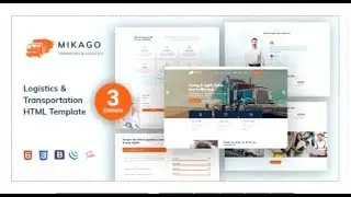 Mikago - Logistics & Transportation HTML Template | Themeforest Templates