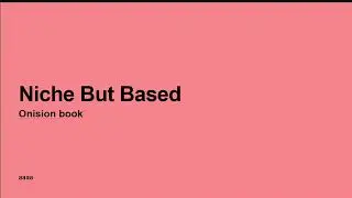 Onision's Book Book Report