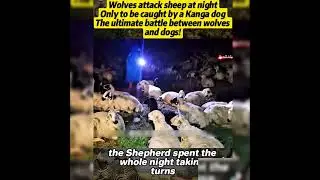 Kangal Dog Saves Sheep From Wolf Attack!