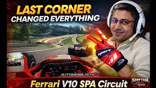 Last Corner Changed Everything! 😱 Ferrari V10 at Spa | Insane Final Lap Battle