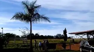 Voando com aeromodelo Fairchild PT-19