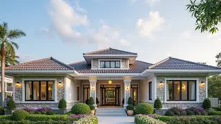 Peaceful Garden House | Modern Countryside Home with Nature Harmony