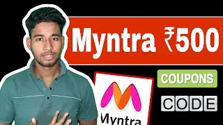 🛍️Myntra ₹500 OFF Coupon Code Today 2025 💃 | Myntra Sale Offer 🔥 | Fashion Discount Code 👗
