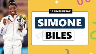 Simone Biles 10 Lines Essay in English | Simone Biles Biography | Simone Biles Simple Essay