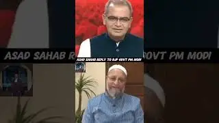 Asad Sahab on Hindu Reply to BJP govt PM modi #aimim #asaduddinowaisi #duet #bjp #pmmodi