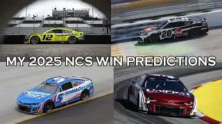 My Early NASCAR Cup Series Win Predictions 2025