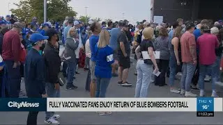 After 20 months, football is finally back in Winnipeg
