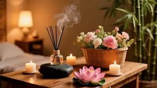 NIGHT ROUTINE WITH CALMING BRAIN PEACE MUSIC FOR DEEP NIGHT PEACE