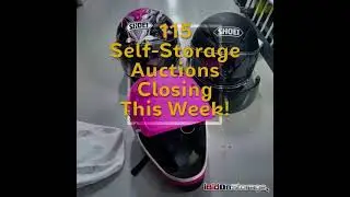 115 Self-Storage Auctions Closing This Week!