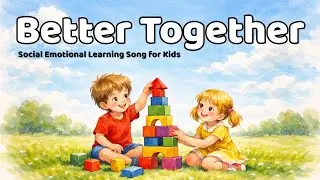 Better Together | Social Emotional Learning Song for Kids | Lyric Video