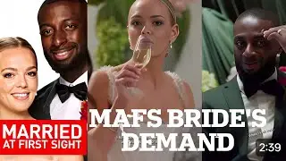 MAFS Australia Season 13 SHOCKER | Bride Refuses to Marry Groom at Altar | Red Flag Drama