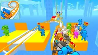 ▶️Runner Coaster ▶️ All Levels - New Gameplay Walkthrough Apk iOS, Android L7CTVP update