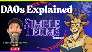 DAOs Explained LIVE &mdash; Governance, Power & Tradeoffs in Simple Terms 📱