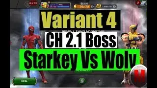 How to Defeat Wolvarine  V4 Ch 2.1 Boss - Marvel Contest of Champions