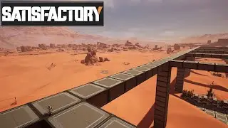 Scaffolding our Main Production Line (Satisfactory #8)