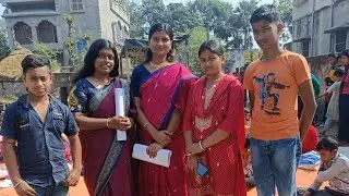 হাতেখড়ি সংঘের পক্ষ থেকে বসে আঁকো প্রতিযোগিতা আয়োজন করা হয়েছিল। চলো দেখে নেওয়া যাক কে কেমন আঁকলো 